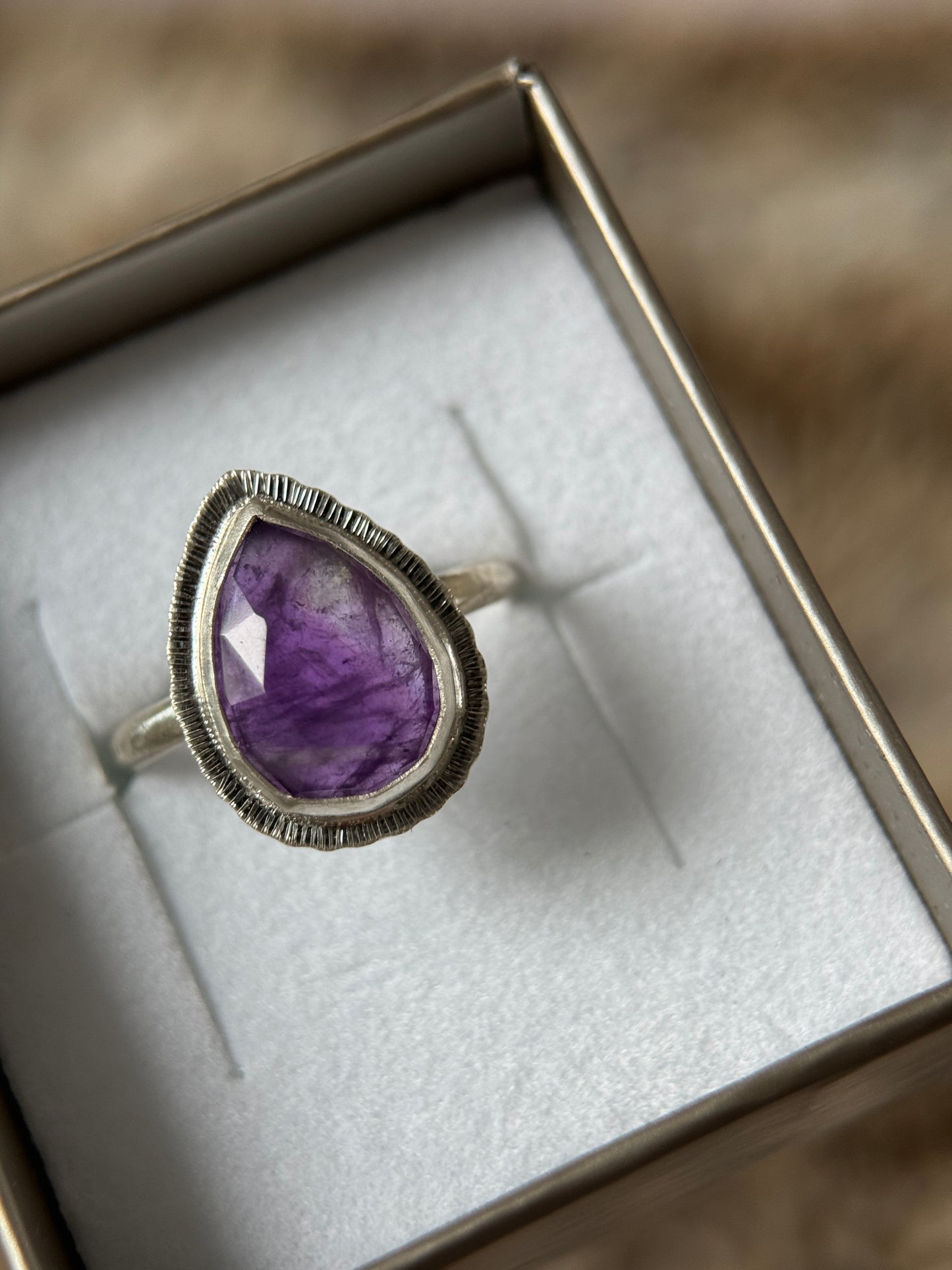 Made to order Amethyst ring