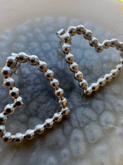 Unruly heart earrings