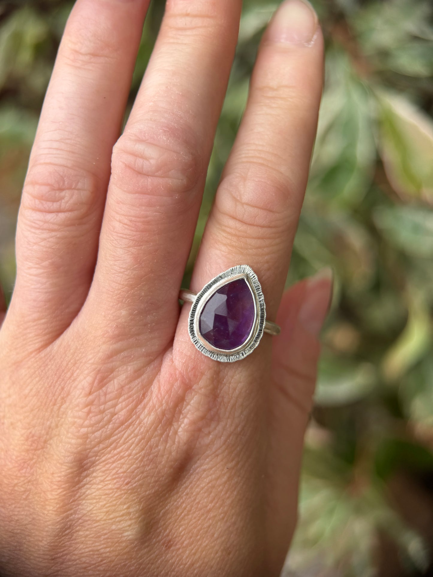 Made to order Amethyst ring