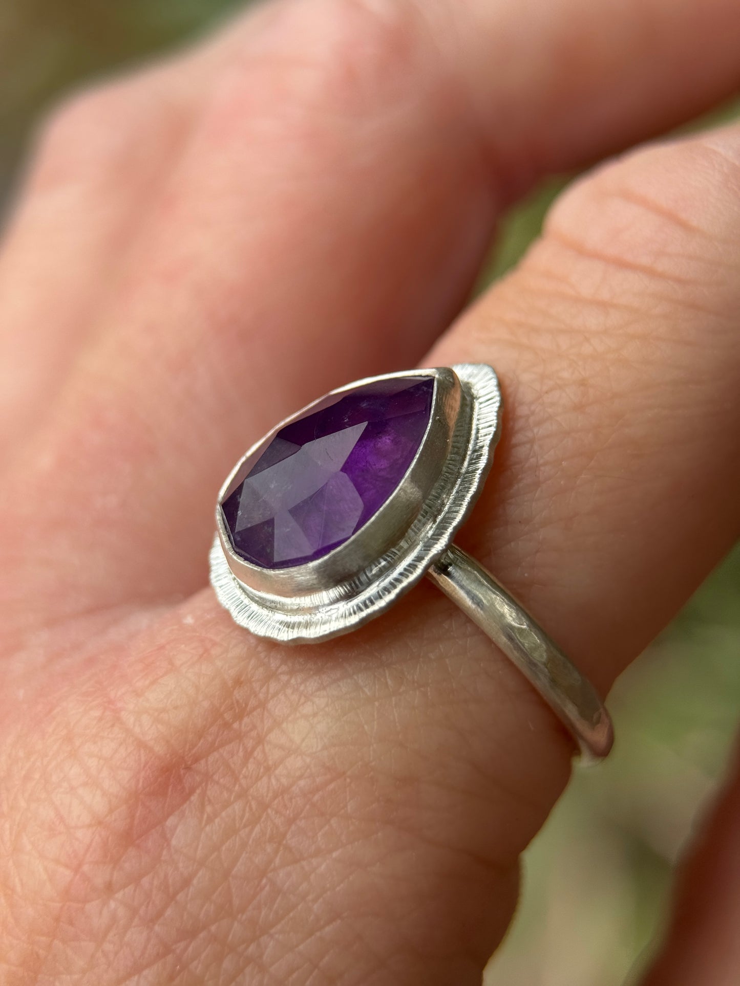 Made to order Amethyst ring