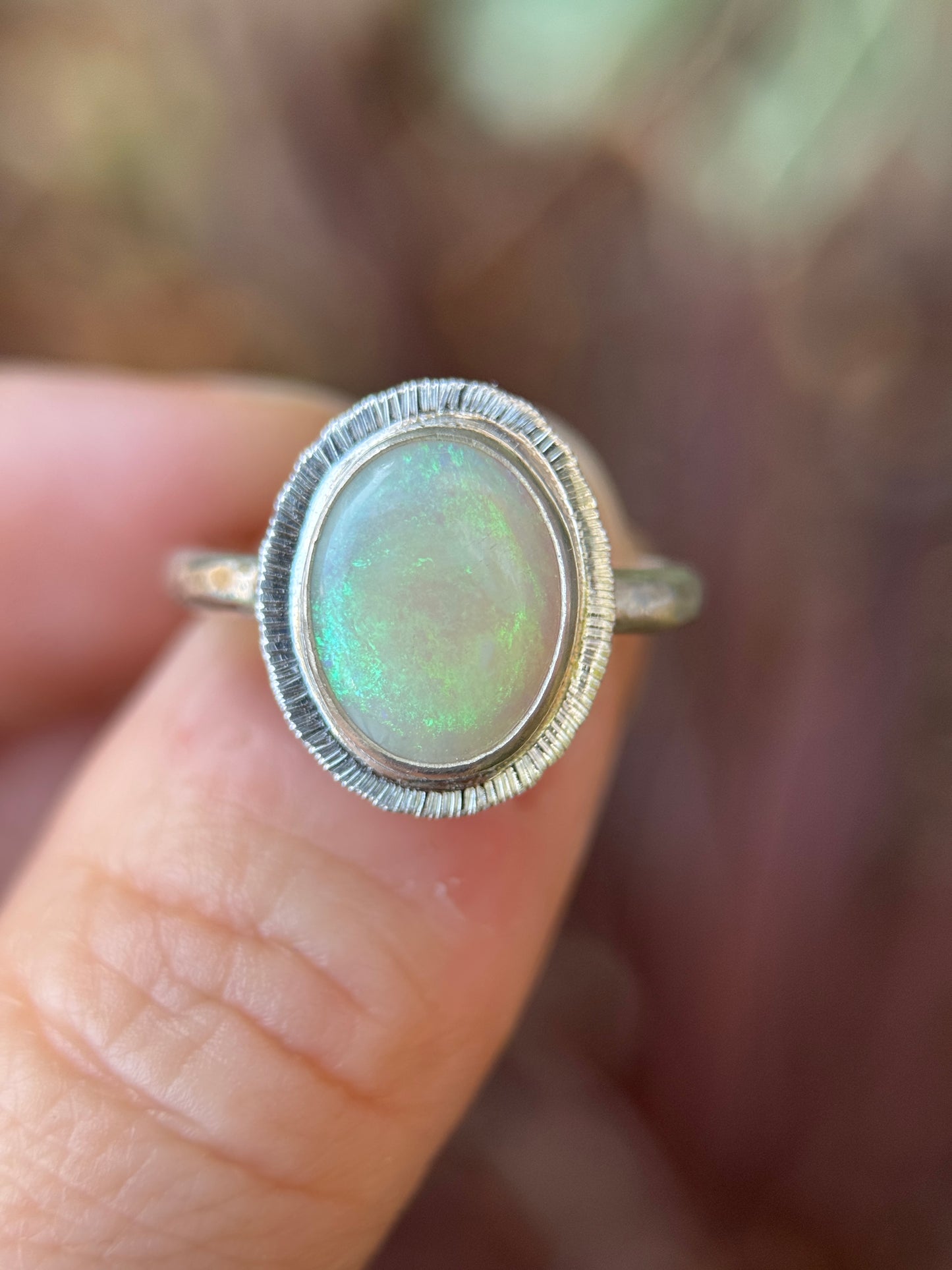 Australian Opal ring