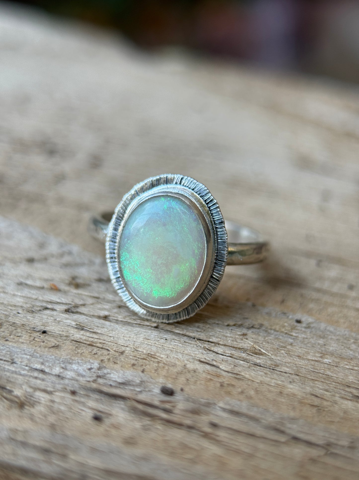 Australian Opal ring