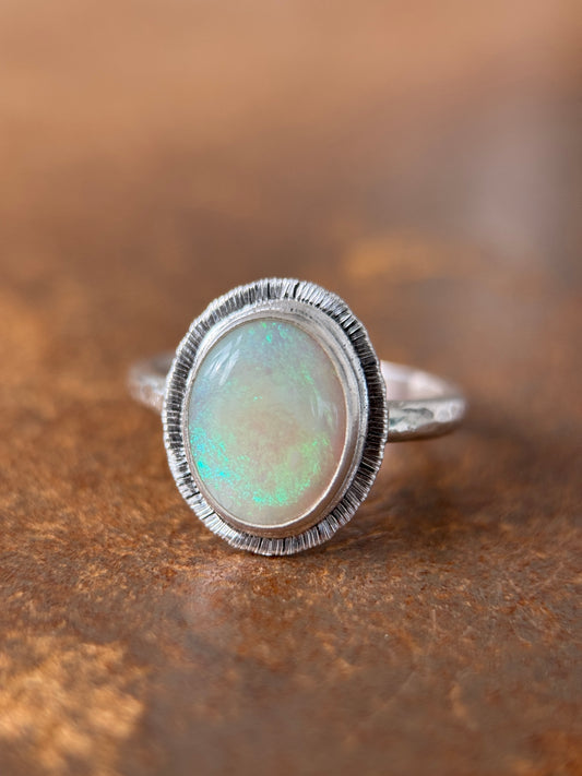 Australian Opal ring