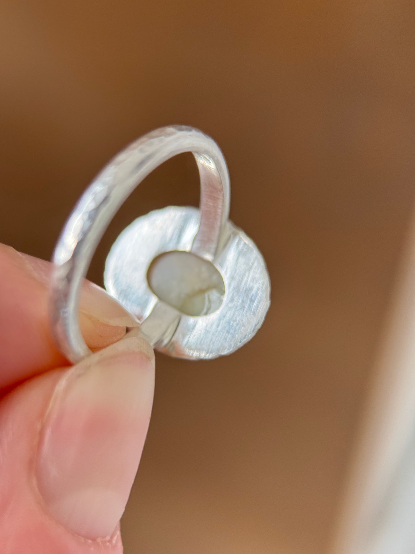 Australian Opal ring