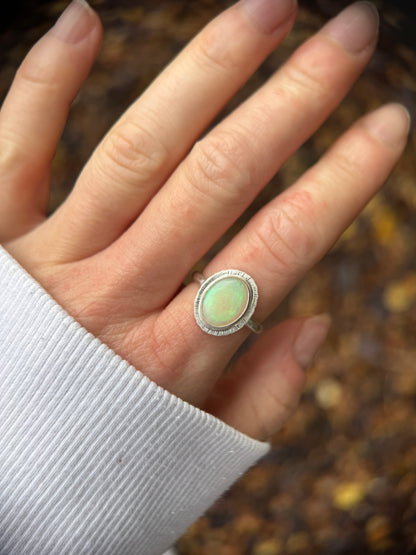 Australian Opal ring