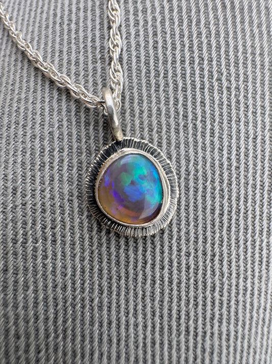 Australian Crystal Opal Pendant